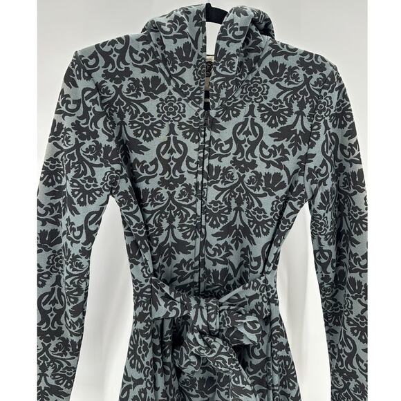 Effie’s Heart Claudia Coat damask print artsy quirky swing size xs whimisigoth - Picture 3 of 8